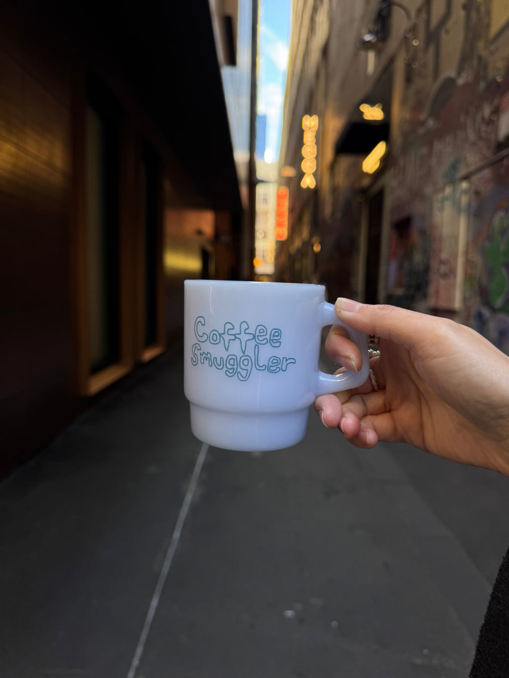 Coffee Smugglers Special Glass Mug