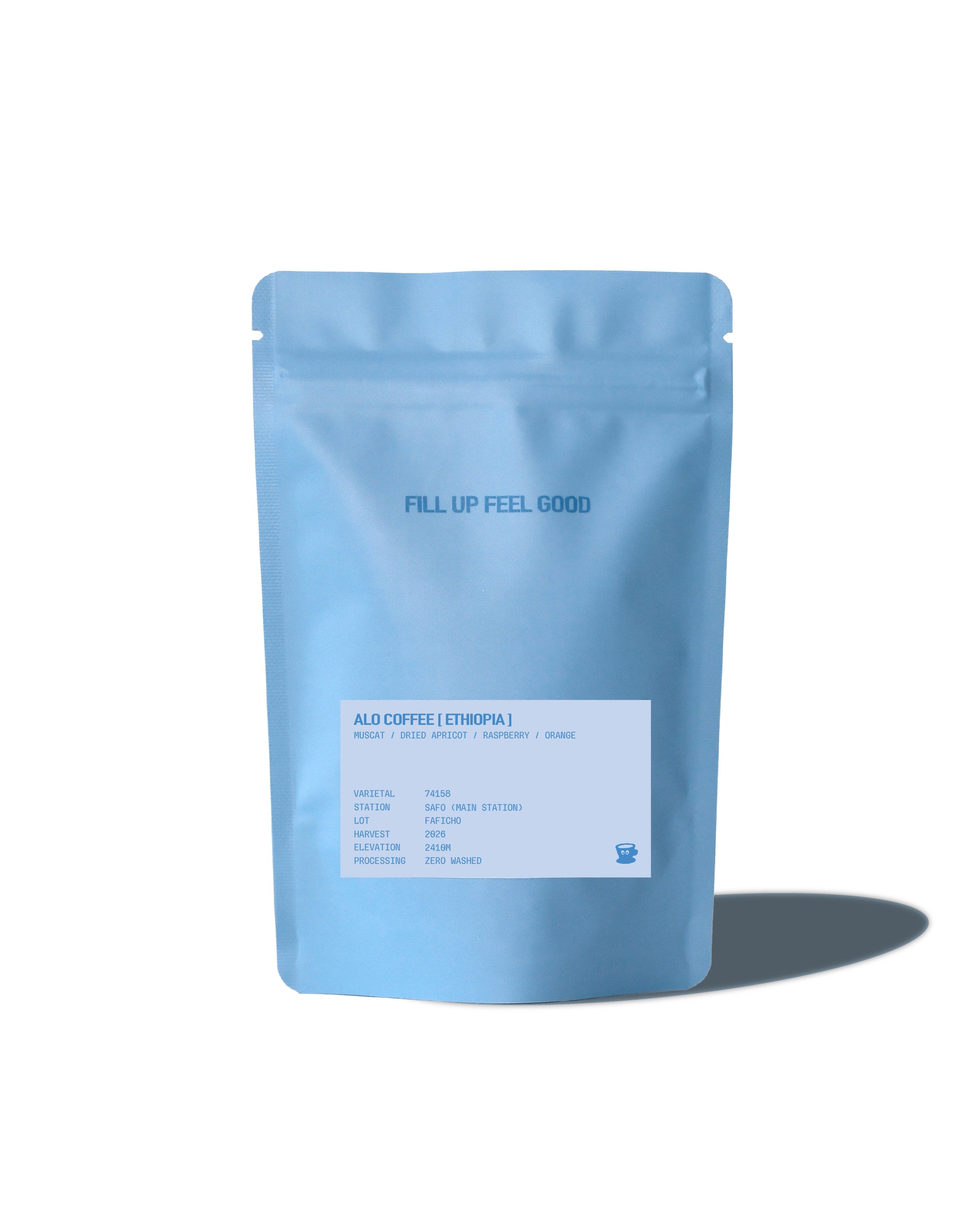 Ethiopia - Alo Coffee / 74158 (Faficho Lot Safo Station) / Zero Washed