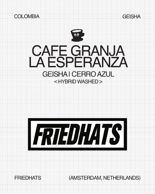 Colombia - Cafe Granja La Esperanza / Geisha Cerro Azul / Hybrid Washed